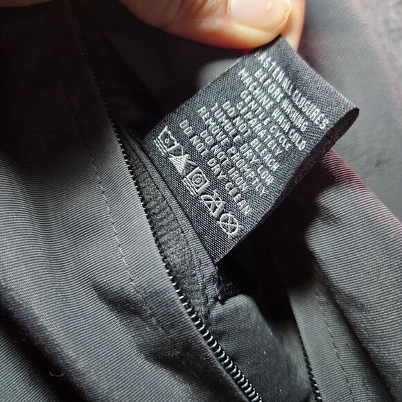 IZOD PerformX Mens Full Zip Reversible Fleece/soft Shell Vest Yellow/Black M - Picture 7 of 11